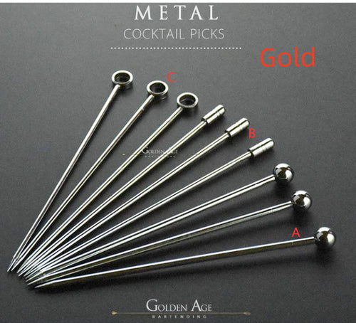 COCKTAIL PICKS - METAL